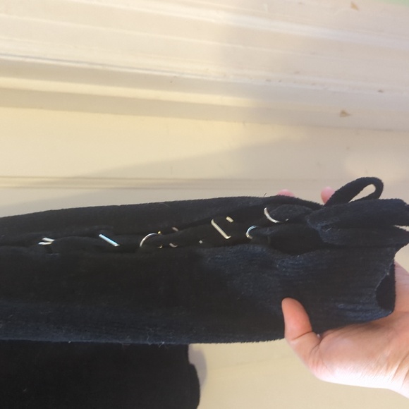 Revolve One Grey Day tie up sweater - Picture 2 of 6